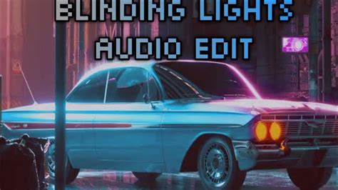 Blinding Lights une ballade synthwave envoûtante qui vous transportera dans un univers nostalgique rétro-futuriste